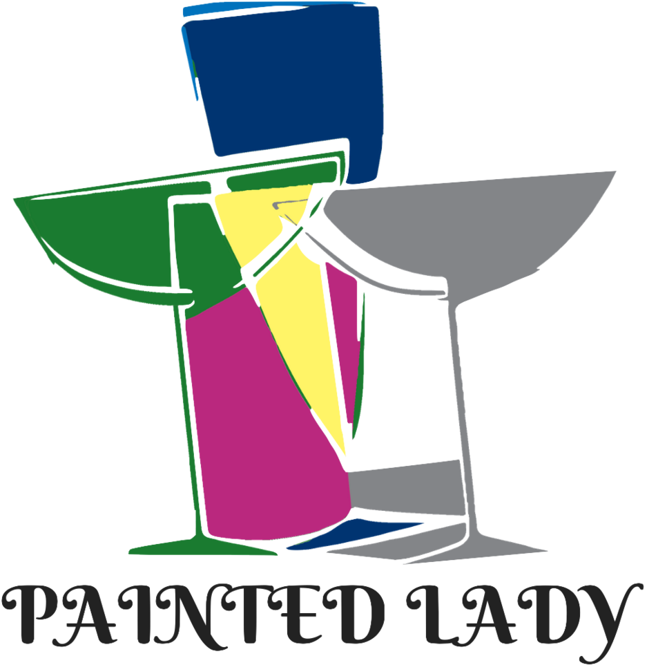 Painted Lady - Graphic Design Clipart (1000x1000), Png Download