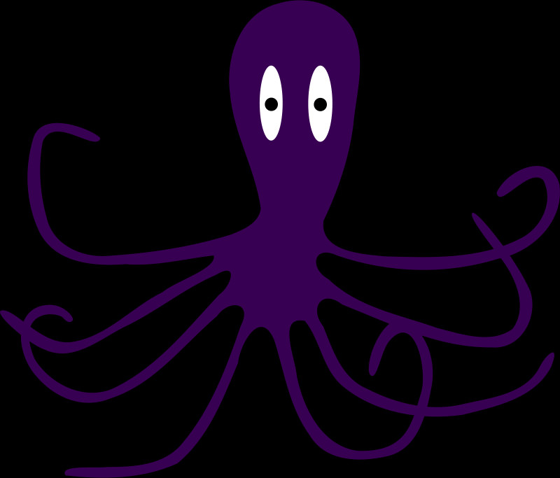 10 - Octopus Clipart (800x683), Png Download