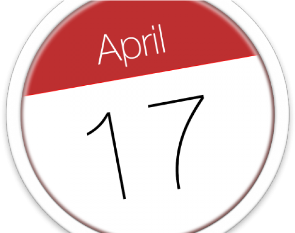 Calendar Icons Mac Os - Circle Clipart (640x480), Png Download