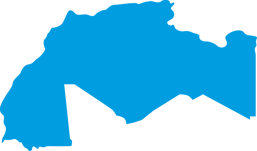 Mef Aboutmef 290616 V1 - Empty Map Of The Arab World Clipart (863x507), Png Download