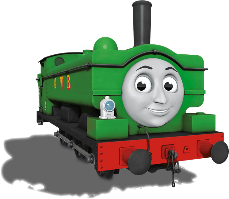 Duck Thomas And Friends White Clipart (962x788), Png Download