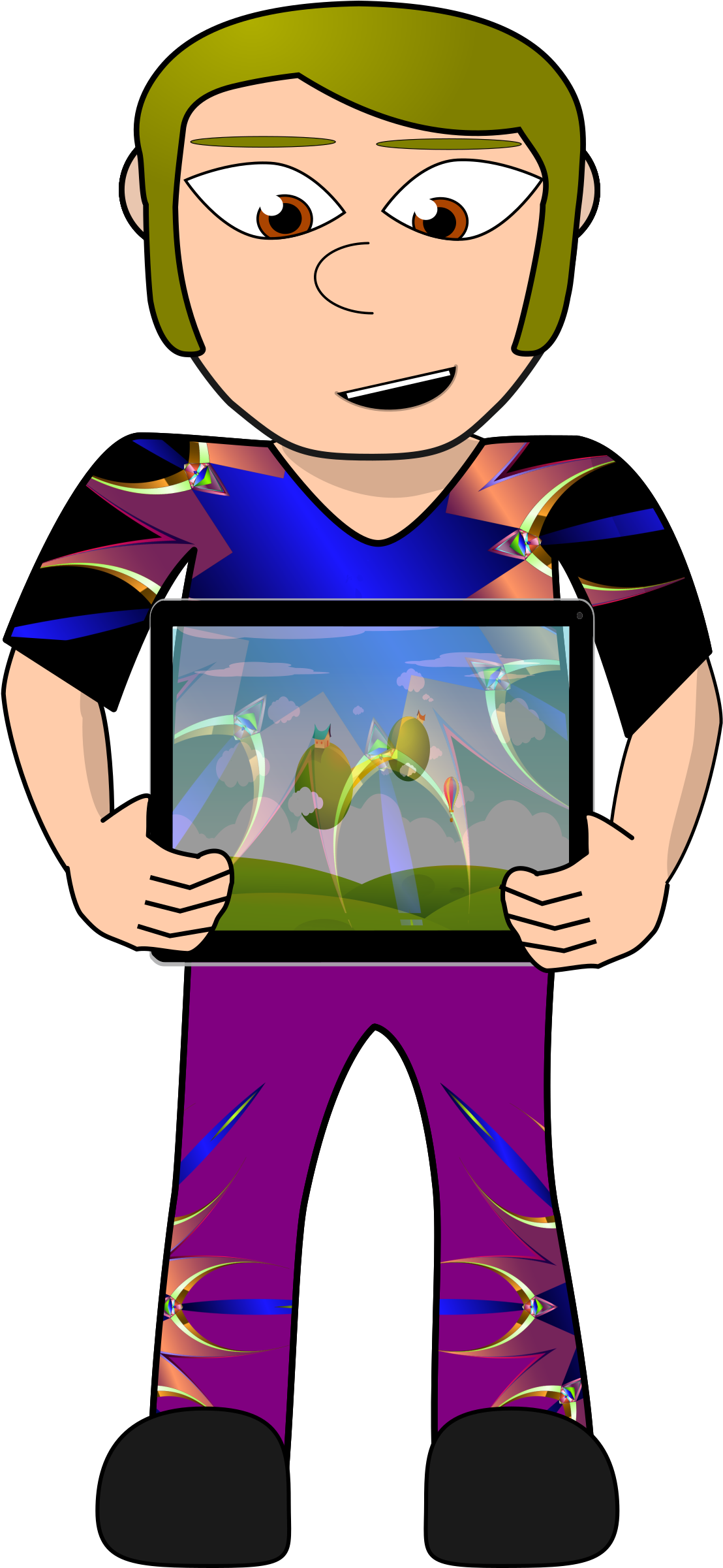 This Free Icons Png Design Of Future Villager 4 Clipart (1305x2400), Png Download