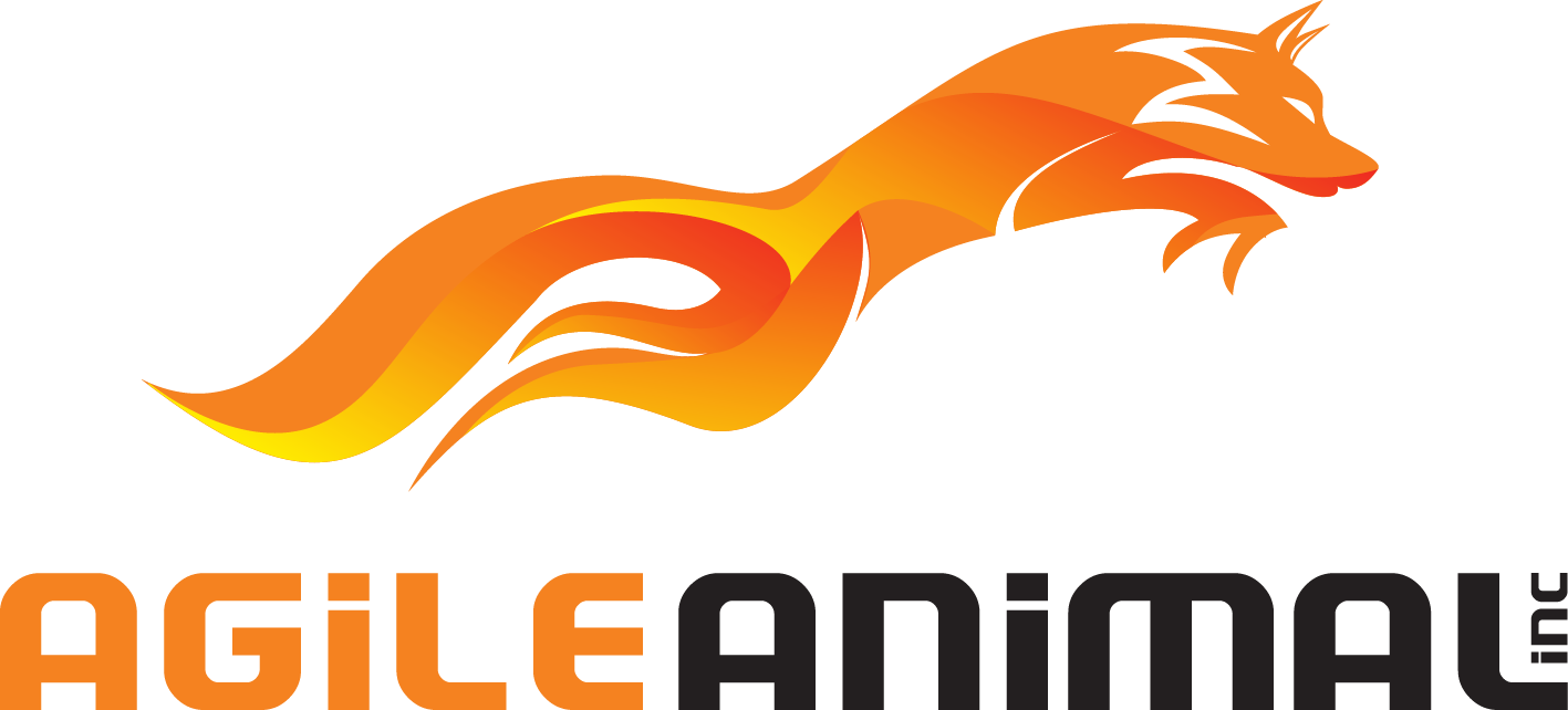 Logo Agile Animal Clipart (1417x642), Png Download