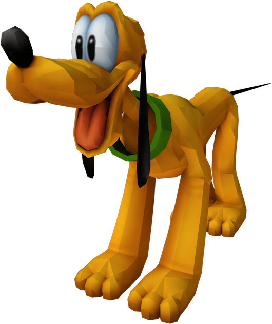 Download Zip Archive - Pluto Kingdom Hearts Clipart (750x650), Png Download