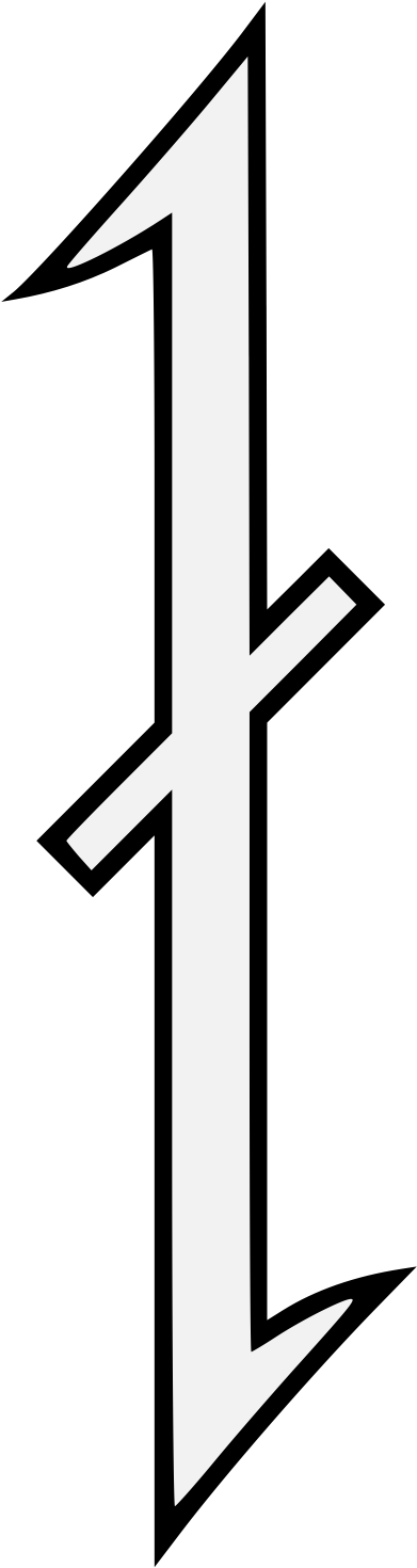 Png - - Cross Clipart (412x1481), Png Download