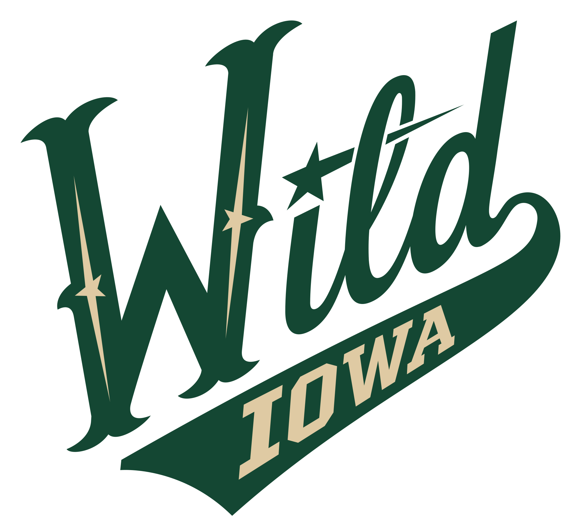 Promo Crew- Sales With Iowa Wild In Des Moines, Ia - Iowa Wild Hockey Logo Clipart (2000x1858), Png Download