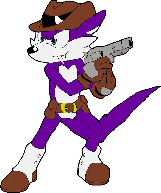 The Fanged Sniper - Cartoon Clipart (629x693), Png Download