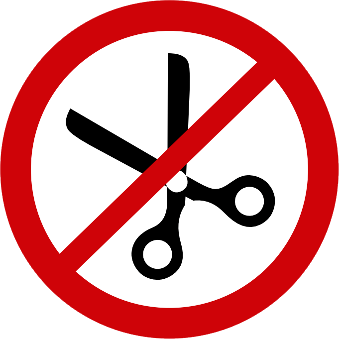 Slash-proof - No Cell Phone Safety Sign Clipart (681x681), Png Download