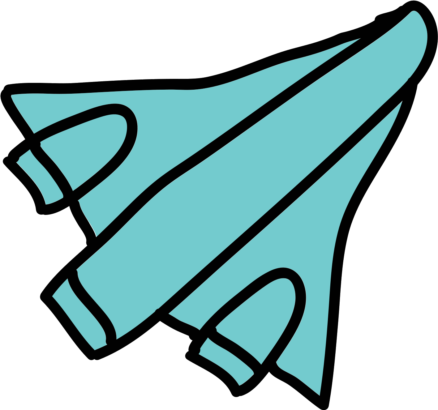 Space Shuttle Icon Clipart (1600x1600), Png Download