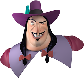 The Character I Chose Was Governor John Ratcliffe From - Cartoon Clipart (600x600), Png Download