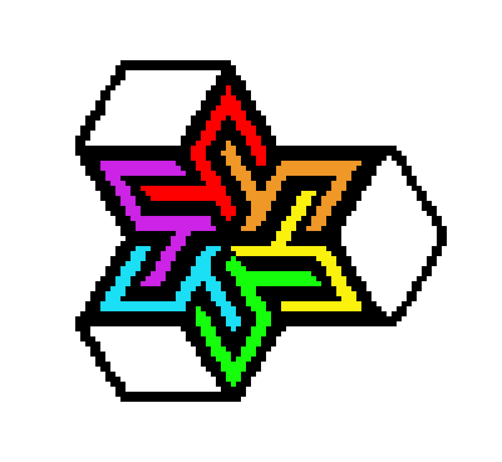 Cubes - Example Of Pixel Art Clipart (1000x920), Png Download