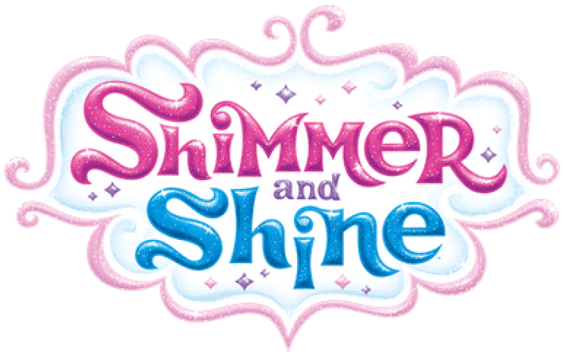 Free Png Download Shimmer And Shine Logo Clipart Png - Shimmer And Shine Logo Transparent (850x528), Png Download