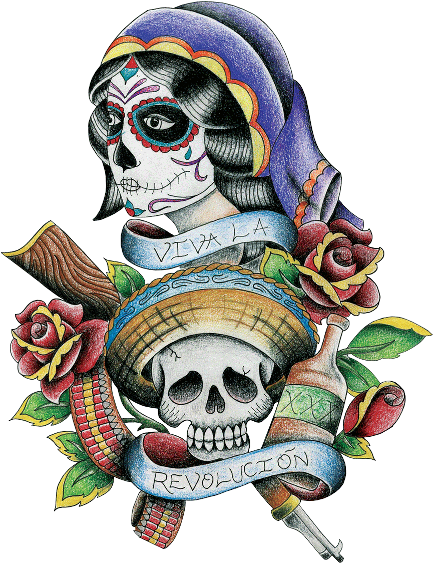 Tattoo Design - Illustration Clipart (878x1200), Png Download