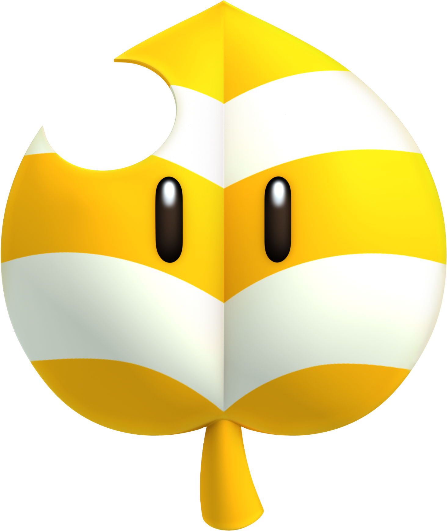 Coin Clipart Mario Bros - Feuille D Or Mario - Png Download (1464x1742), Png Download