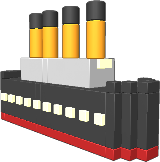 Ah Yes A New Titanic Model Which Has Lights That Go - Bullet Clipart (768x768), Png Download