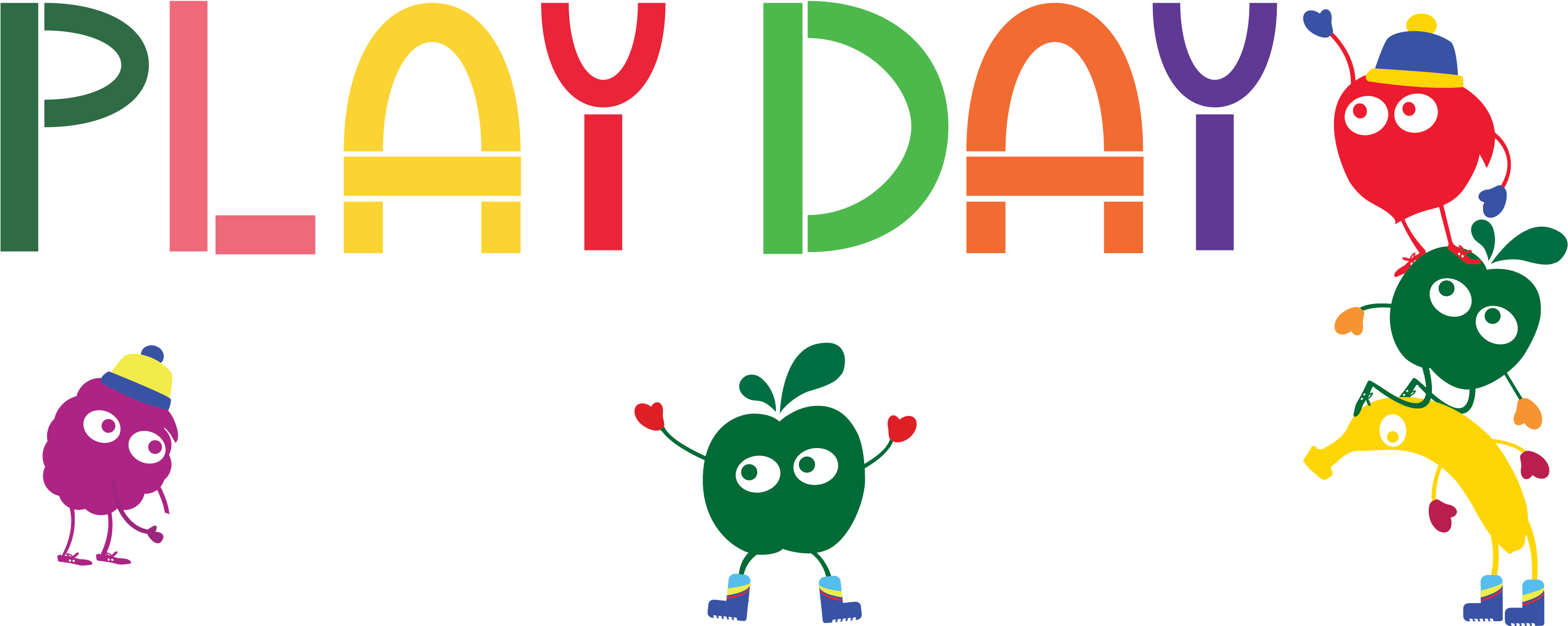 Gogo Squeez™ Kicks Off Most Playful Year Ever January - Cartoon Clipart (3333x1458), Png Download