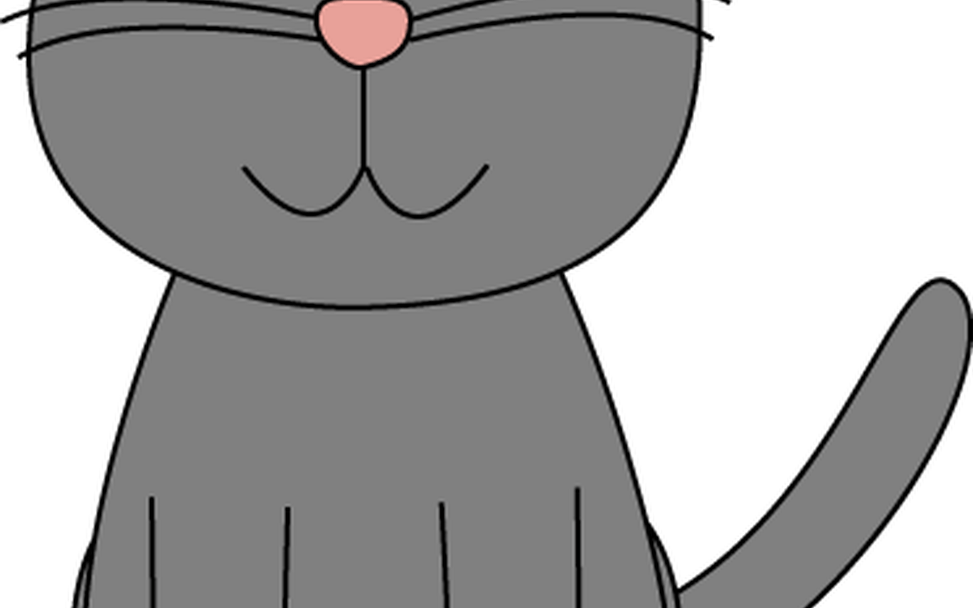 Cat Clip Art Cat Images - Cartoon - Png Download (1368x855), Png Download