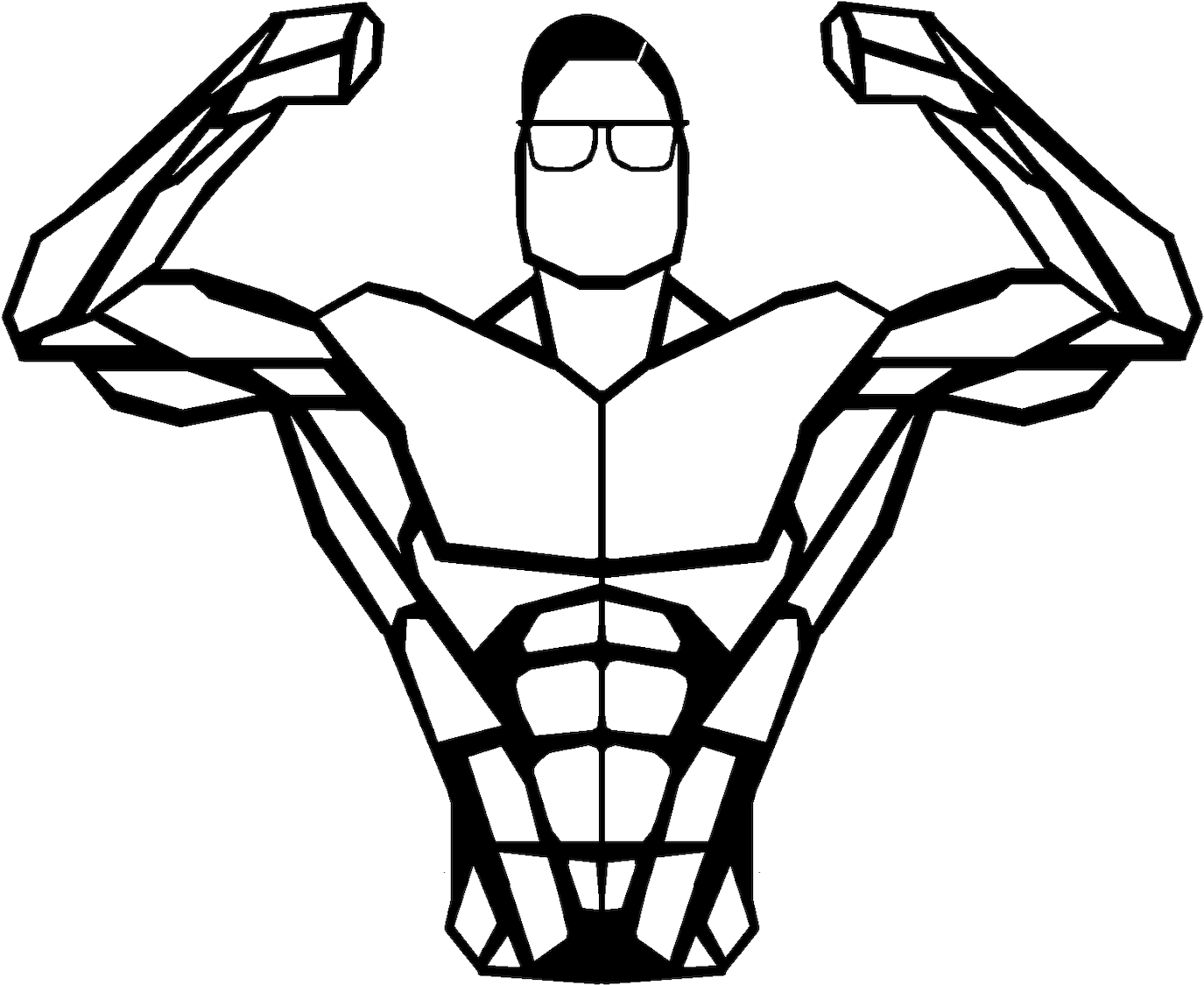 Jan Chuan Fitness - Line Art Clipart (1560x1298), Png Download