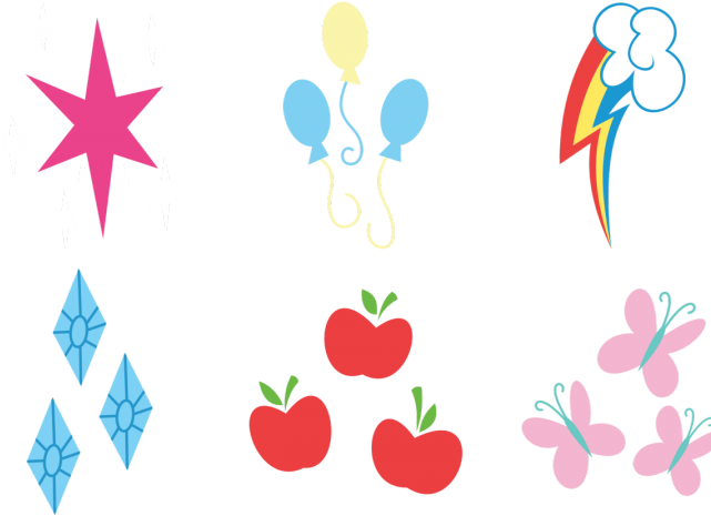 Sparkles Clipart - Rainbow Dash - Png Download (640x480), Png Download