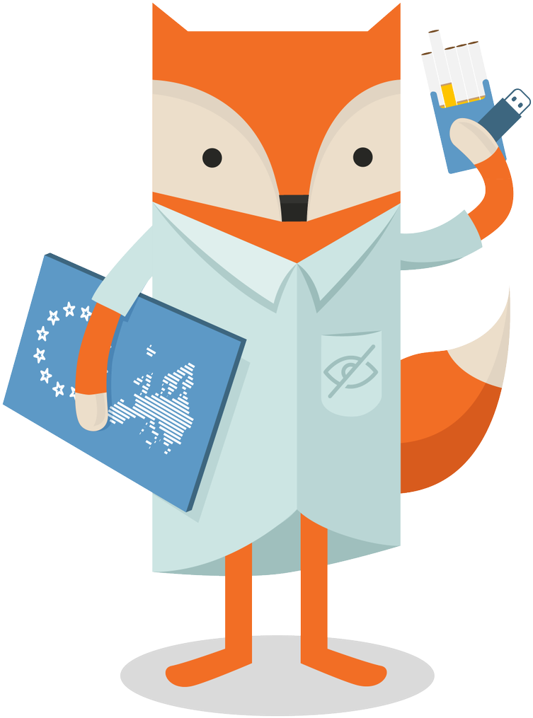 His Hand), Reads God Damn Privacy Rules Again And Again, - Cartoon Clipart (891x1200), Png Download