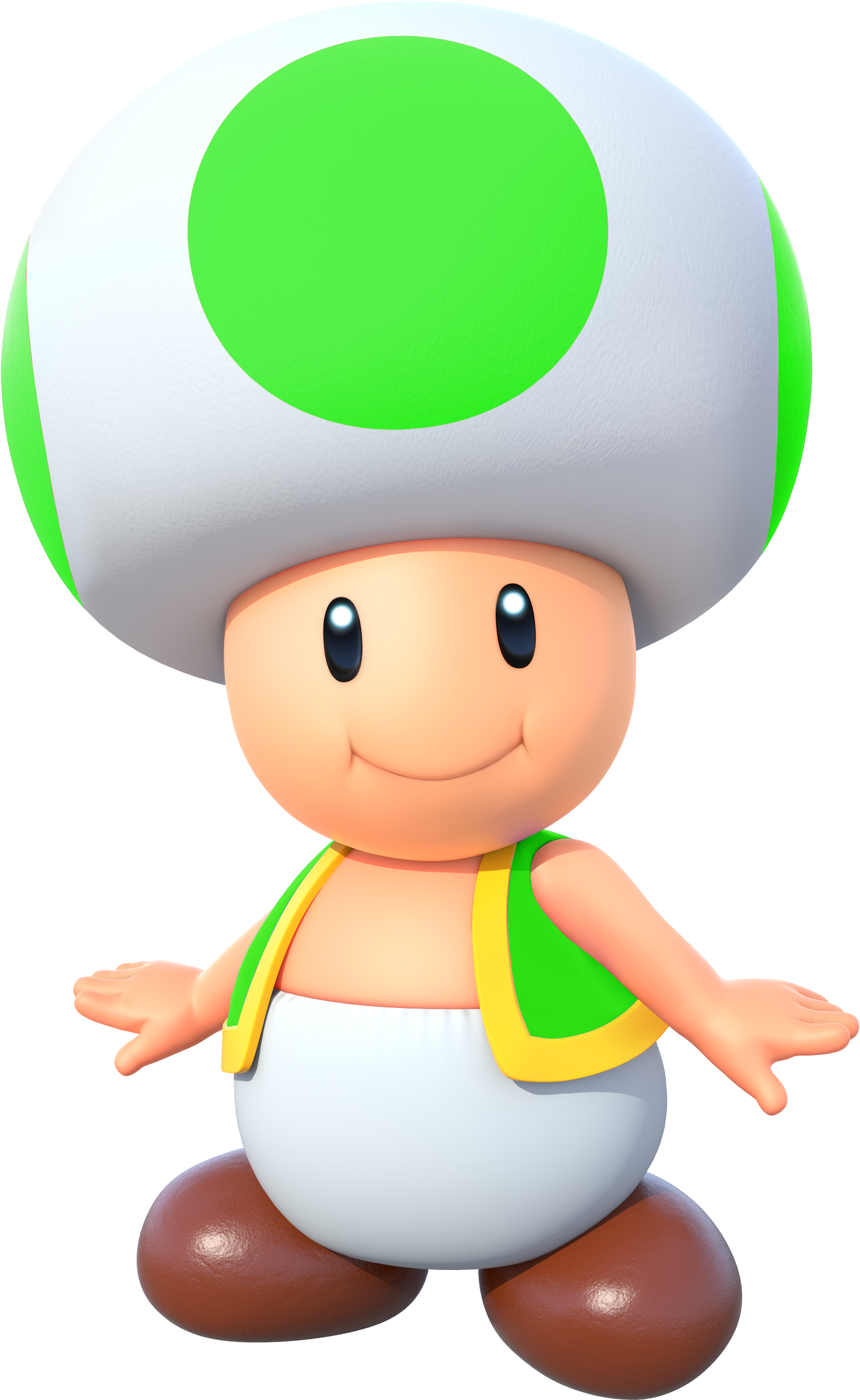 Green Toad Is One Of The Many Toads In Toad Town, And Clipart (1920x2984), Png Download