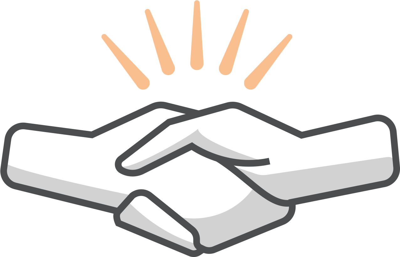 Handshake Clipart (1667x1022), Png Download