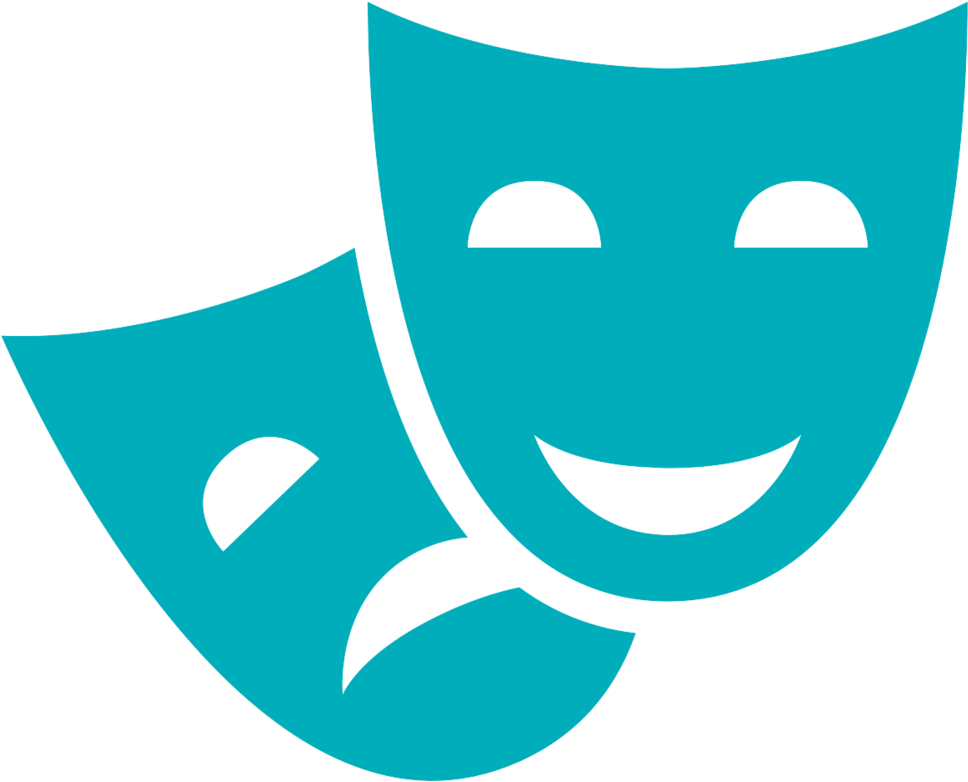 Noun Drama 589710 00adbb - Fine Arts Clip Arts - Png Download (1000x1000), Png Download