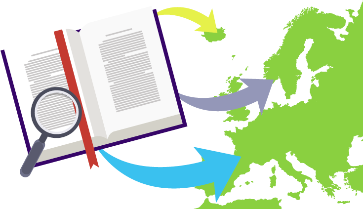 What Does European Translation To English Mean - Germany And Ukraine Map Clipart (750x422), Png Download