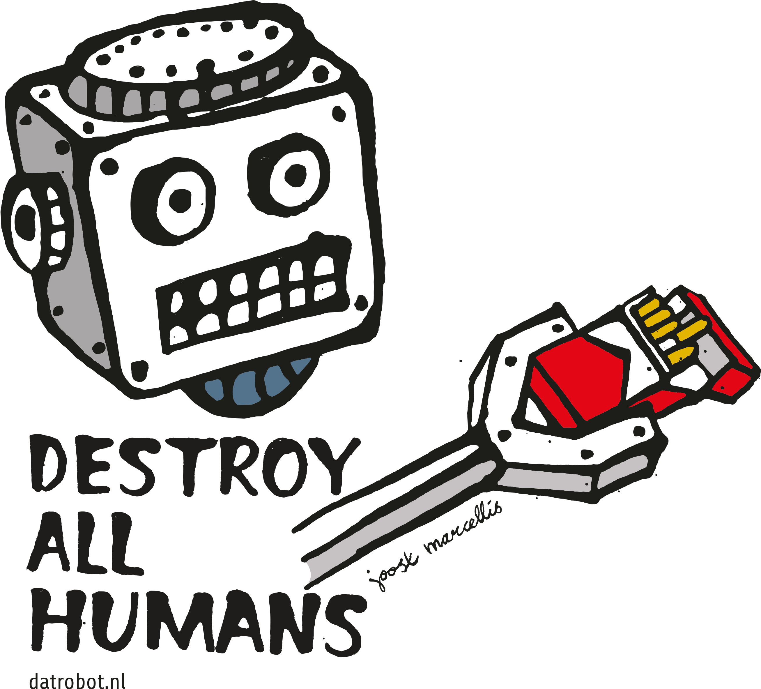 Robot Clipart (3071x3071), Png Download