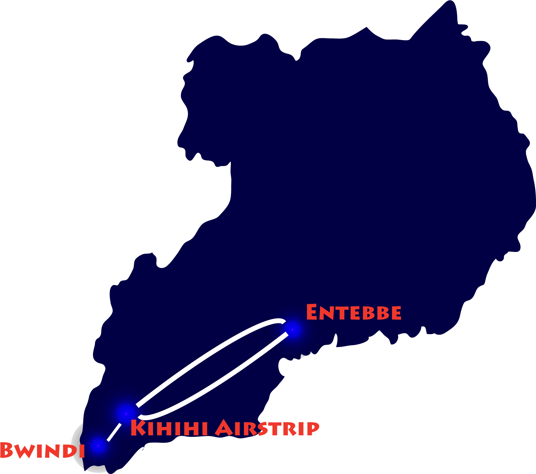 Map - Uganda Clipart (1853x1632), Png Download