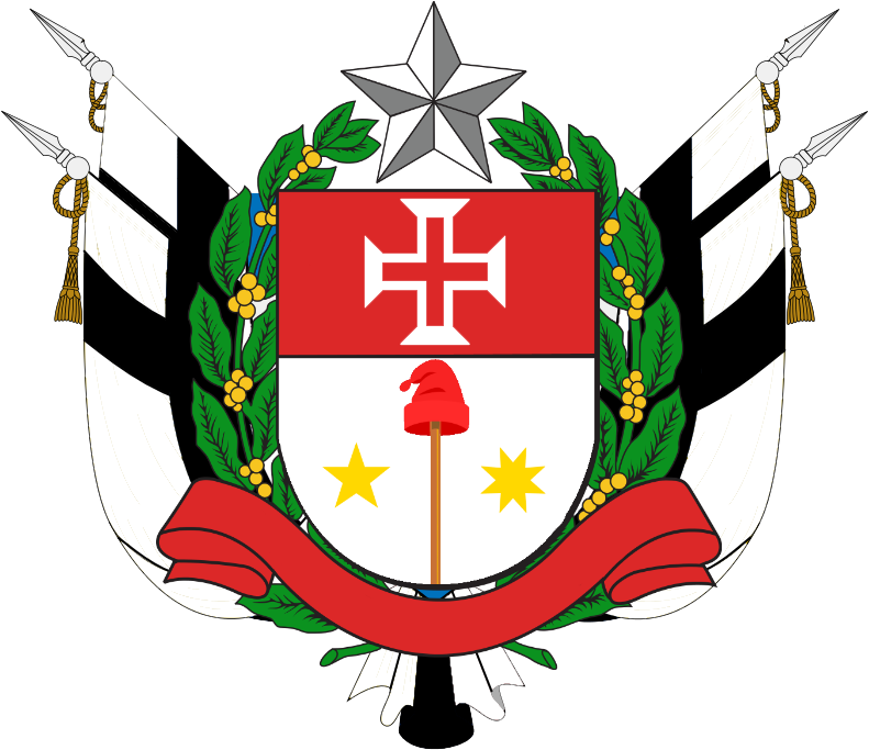Coat Of Arms Or Logo - Republic Of Sao Paulo Clipart (800x718), Png Download