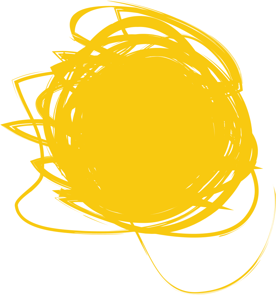 Yellow Marker Scribble - Illustration Clipart (954x1095), Png Download