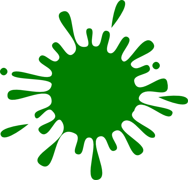 Splash With Drops Png Clipart (600x573), Png Download