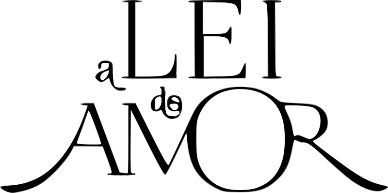A Lei Do Amor Logo - Lei Do Amor Logo Png Clipart (800x399), Png Download