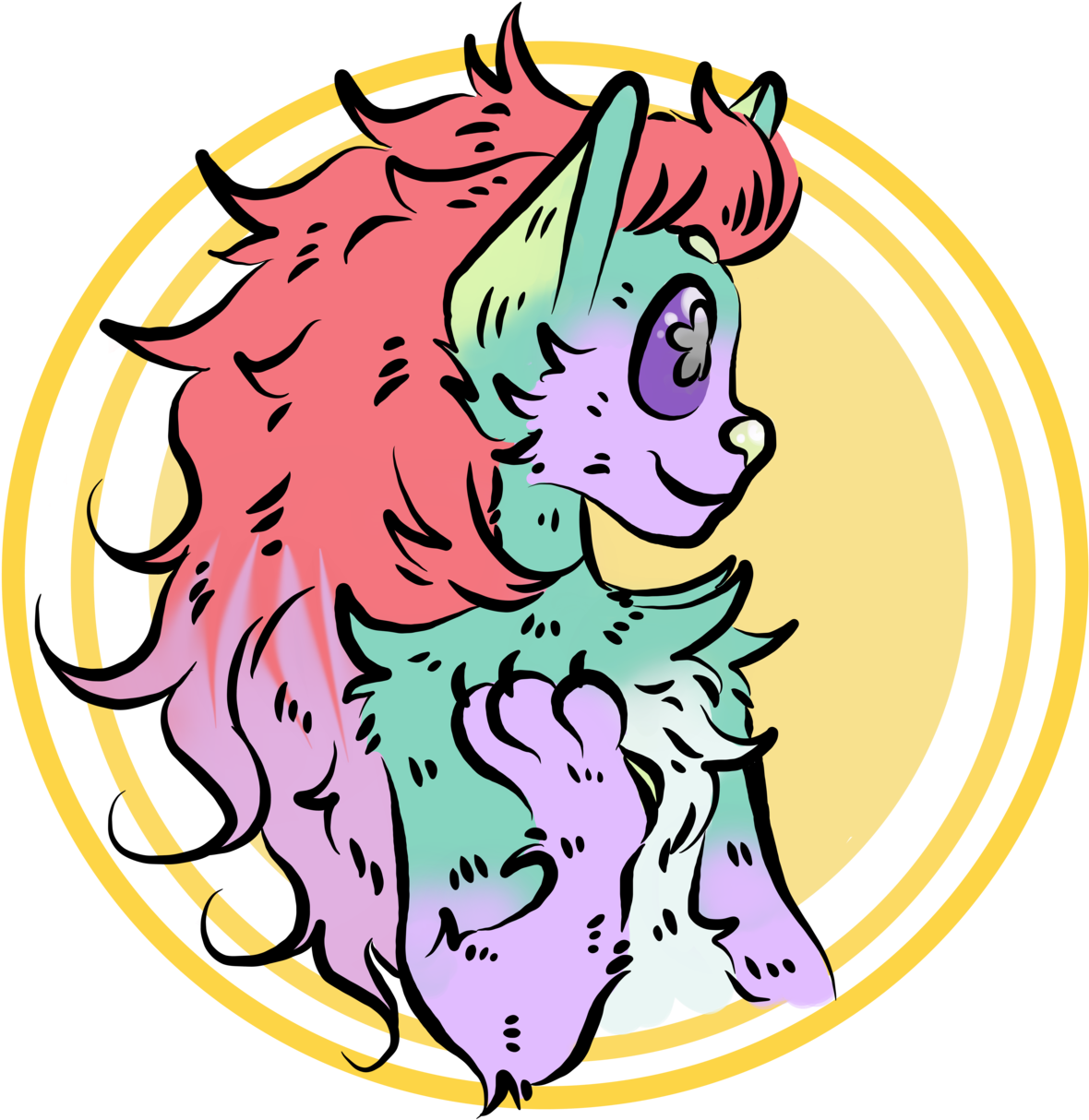 For @hyena Print Studios Clipart (1280x1280), Png Download