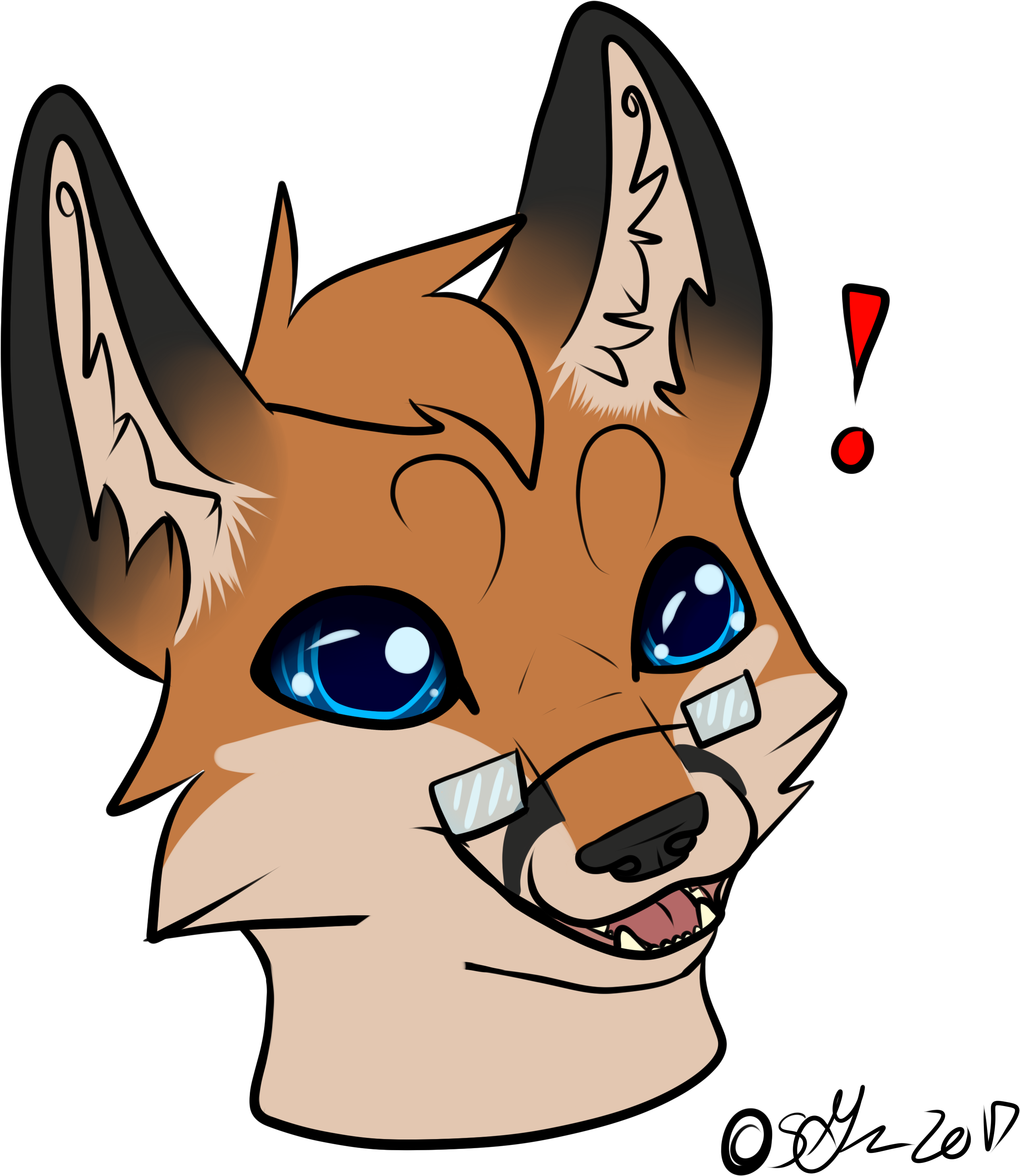 Freebie Headshot - Cartoon Clipart (3000x3000), Png Download