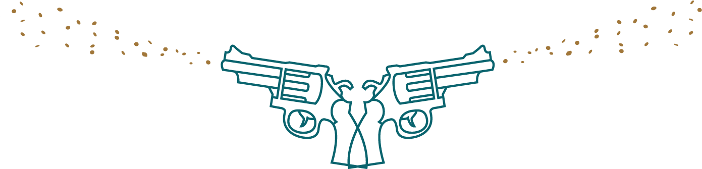 2015 Les Bandits Clipart (1411x334), Png Download