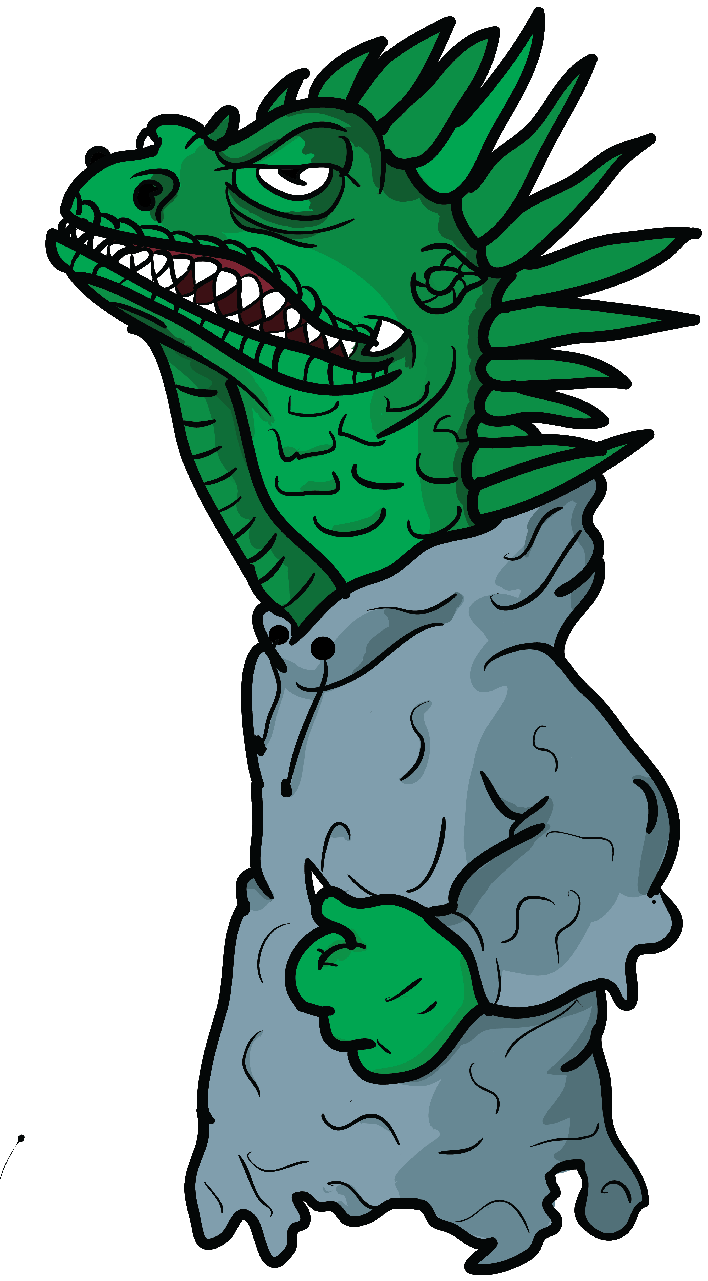 Lizard Clipart (2704x4890), Png Download