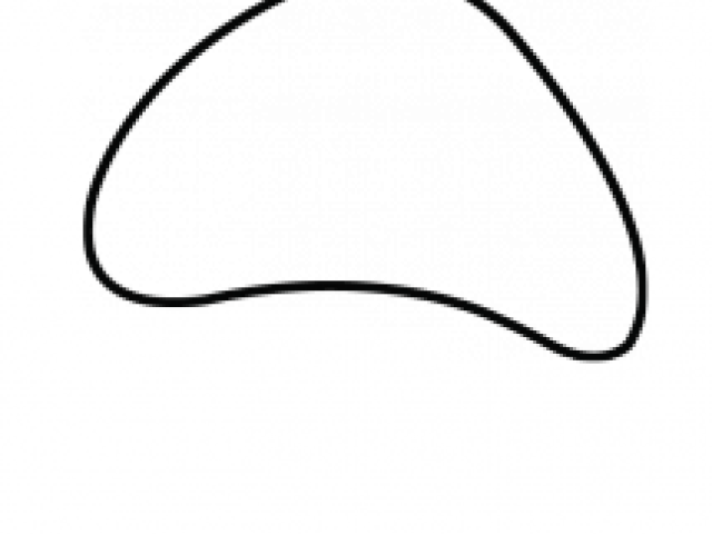 Drawn Mushroom Poisonous Mushroom - Line Art Clipart (640x480), Png Download