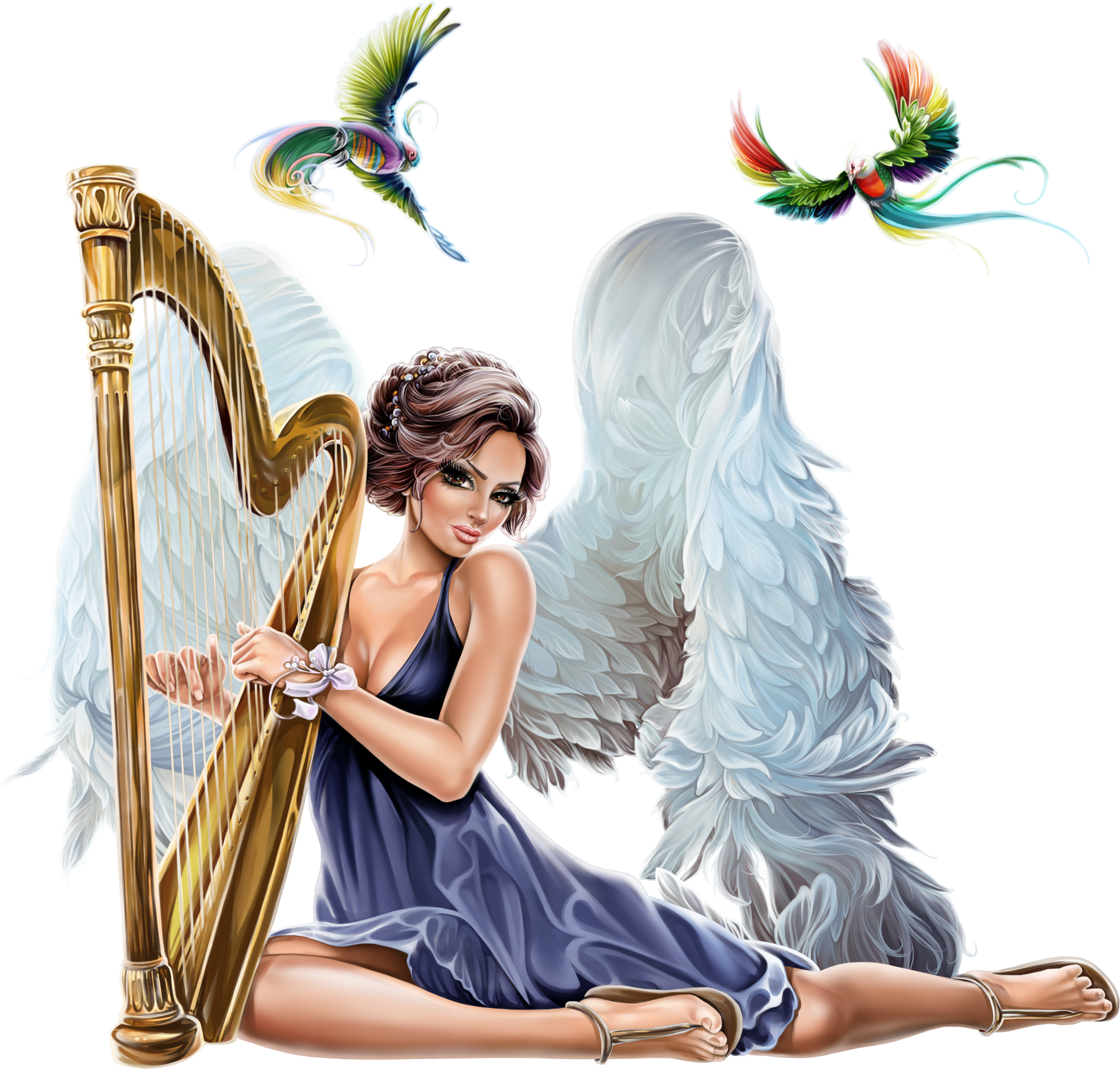 Eye Color, Barefoot, Closer, Tube, Clip Art, Illustrations - Illustration - Png Download (2000x2000), Png Download