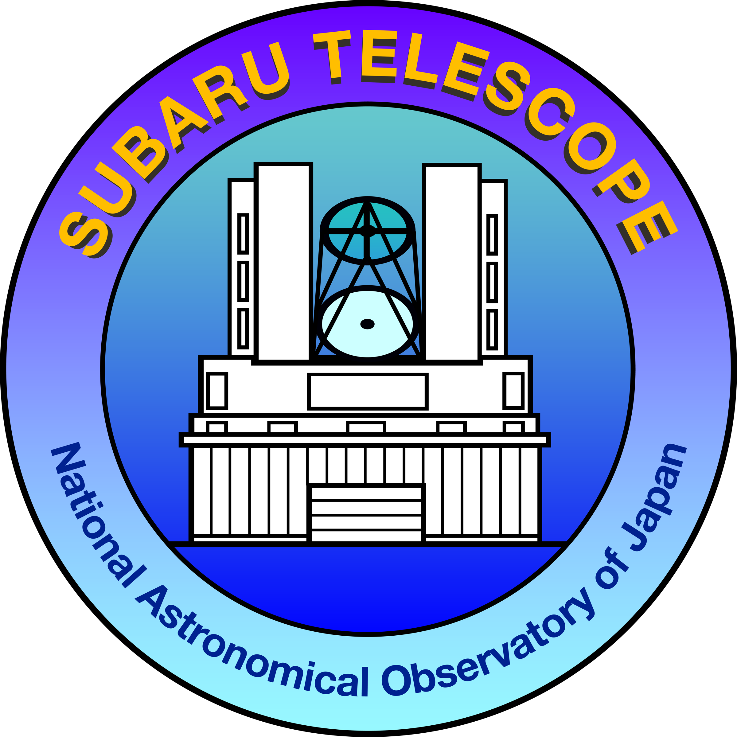Full Color, White Dome - Subaru Telescope Clipart (2400x2400), Png Download