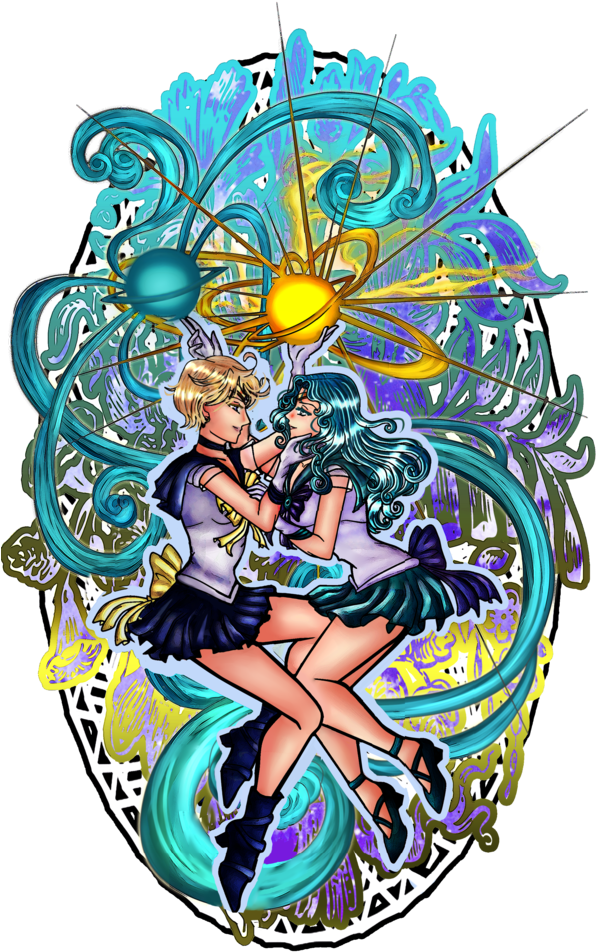 Wind And Ocean By Icempress - Illustration Clipart (600x971), Png Download