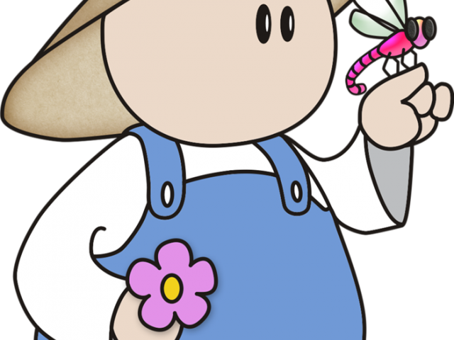 School Clipart Gardener - Clip Art - Png Download (640x480), Png Download