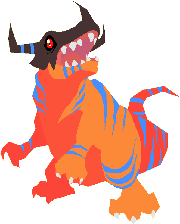 Art Digimon Angemon Garurumon Gatomon Greymon Ikkakumon - Illustration Clipart (598x744), Png Download