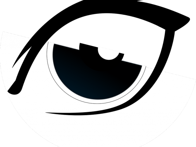 Stare Clipart Eye Eyebrow - Eye - Png Download (640x480), Png Download