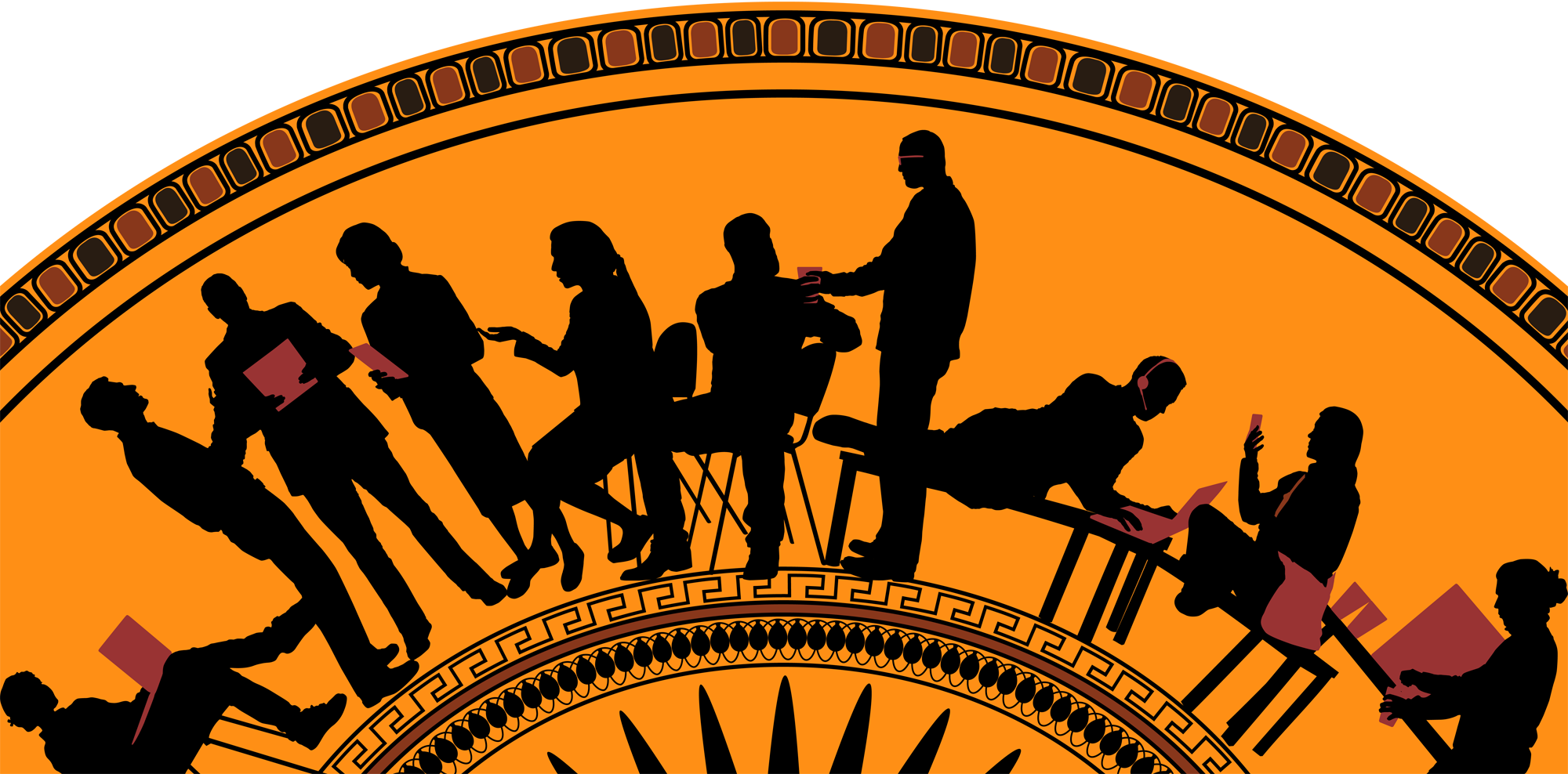 Poster Clipart (2000x988), Png Download