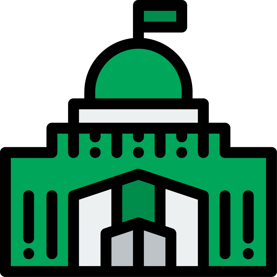 008 City Hall Clipart (1067x1067), Png Download