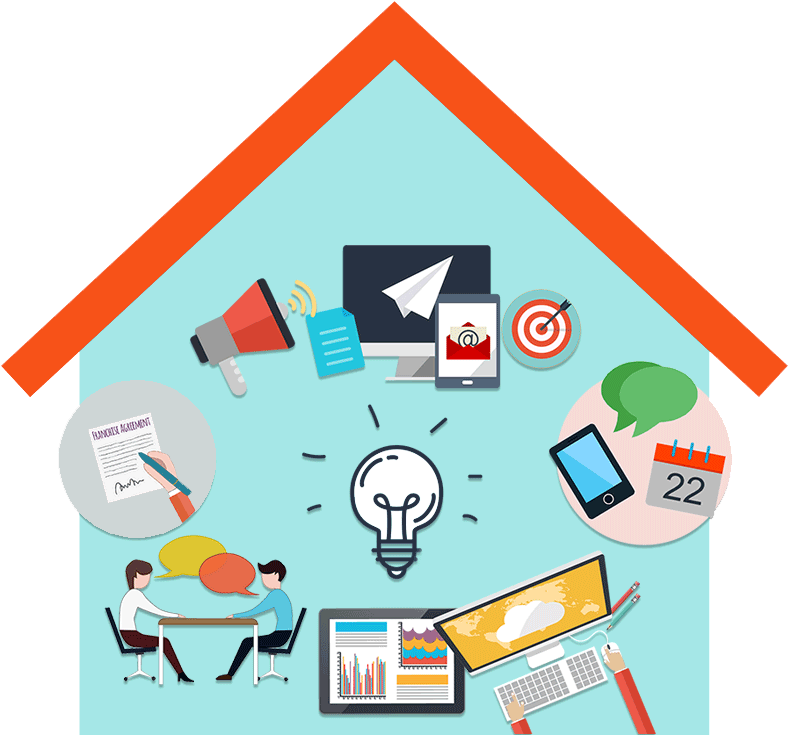 The Frsolution Ensures That Over Time All Leads Receive - Cartoon Clipart (800x738), Png Download