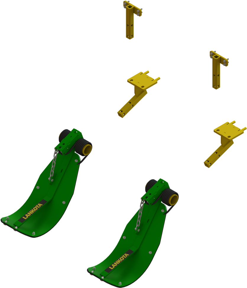 Lankota Stalk Stomper® Mounting Kit For John Deere® - Snow Peas Clipart (883x1024), Png Download