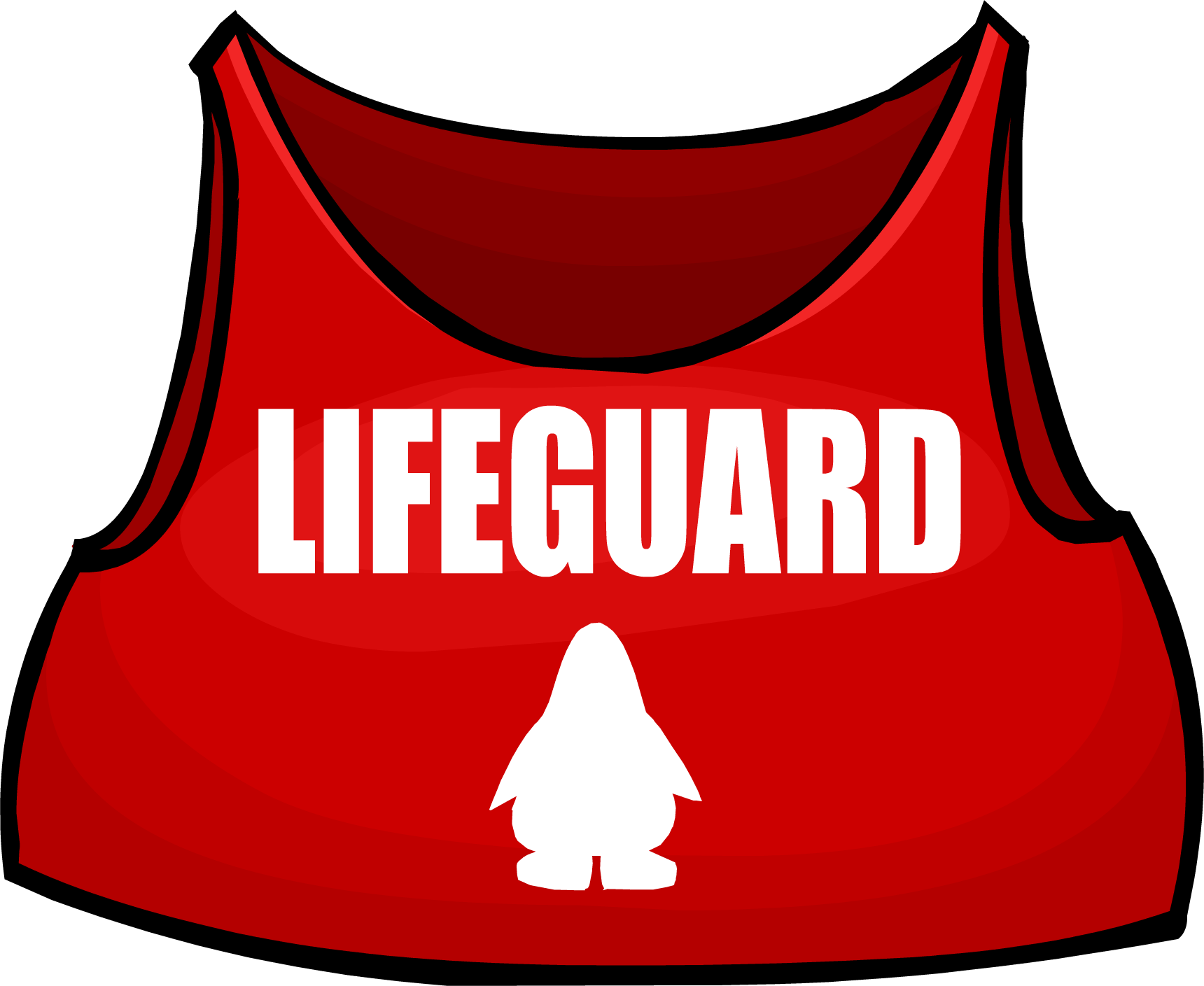 Lifeguard Shirt - Club Penguin Lifeguard Clipart (1720x1409), Png Download
